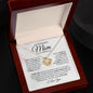 To My Beautiful Mom - On My Wedding Day | Love Knot Necklace - ALL4THEGIFTOFIT