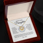 To My Lovely Daughter | My Last Breath - Dad | Love Knot Necklace - ALL4THEGIFTOFIT