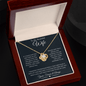 To My Beautiful Wife | You're The Best Thing That Ever Happened To Me | Love Knot Necklace - ALL4THEGIFTOFIT