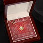 To My Soulmate | My Life, My Love, My Best Friend | Love Knot Necklace - Gift for Wife, Fiance, Girlfriend - ALL4THEGIFTOFIT