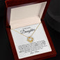 To My Lovely Daughter | You Are My Angel - Mom | Love Knot Necklace - ALL4THEGIFTOFIT
