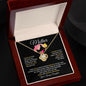 Mother | Loved & Forever Treasured | Your Loving Daughter | Love Knot Necklace - ALL4THEGIFTOFIT