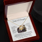 Father & Daughter | Forever Connected At Heart | Love Knot Necklace - ALL4THEGIFTOFIT