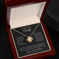 TO MY BEAUTIFUL WIFE | You're the Best Thing That Ever Happened to Me | Love Knot Necklace - ALL4THEGIFTOFIT