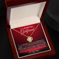 To My Smokin' Hot Girlfriend | Through My Eyes | Love Knot Necklace - ALL4THEGIFTOFIT