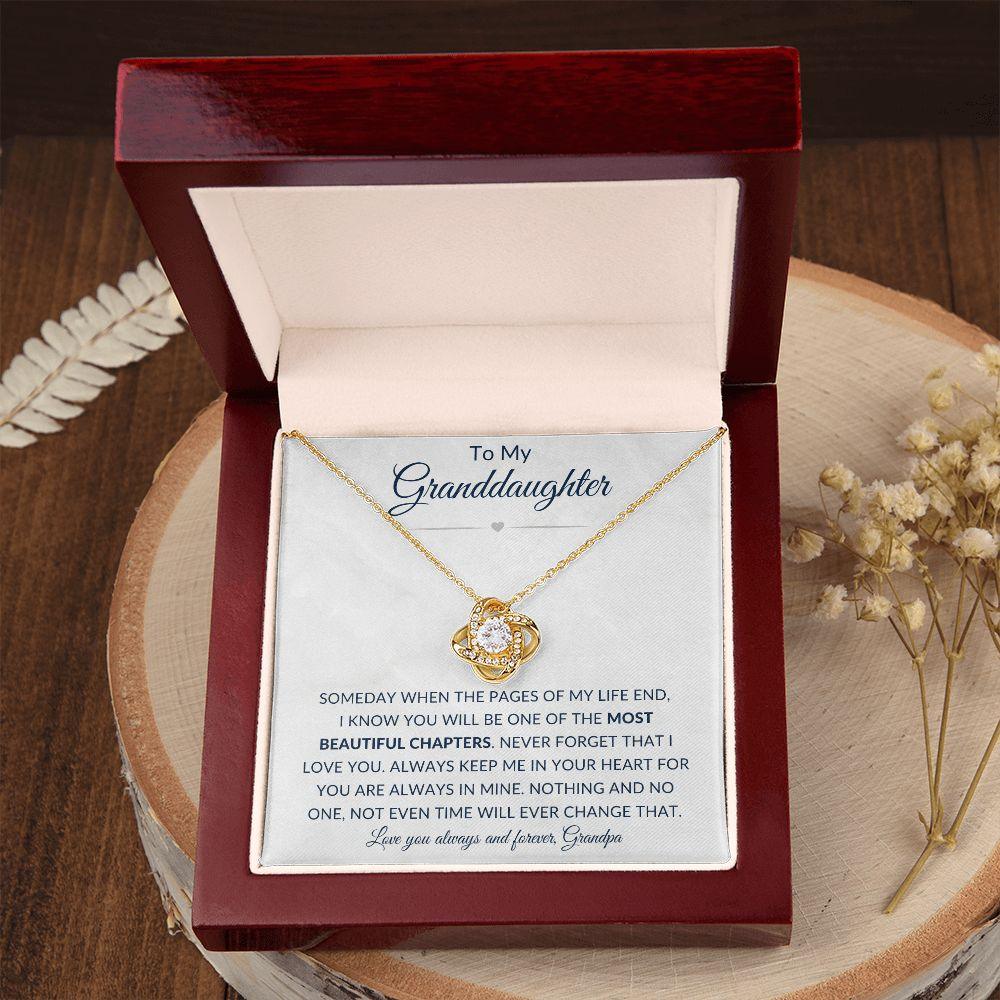 To My Granddaughter | Love You Always & Forever, Grandpa - ALL4THEGIFTOFIT
