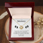To My Mommy | Close To Your Heart | Love Knot Necklace - Gift for Wife, Soulmate, Fiancée , Girlfriend - ALL4THEGIFTOFIT
