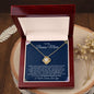 To My Bonus Mom | Life Gave Me the Gift of You | Love Knot Necklace - Gift for Mother's Day, Birthdays, Just Because, Holidays - ALL4THEGIFTOFIT