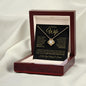 To My Beautiful Wife | Can't Live Without You | Love Knot Necklace - Gift for Soulmate - ALL4THEGIFTOFIT