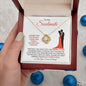 To My Soulmate | You're My Everything | Love Knot Necklace - Gift for Wife, Fiancée, Girlfriend - ALL4THEGIFTOFIT