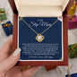 To My Step Mom | Life Gave me the Gift of You | Love Knot Necklace - Gift for Mother's Day, Birthdays, Holidays, Just Because - ALL4THEGIFTOFIT