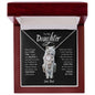 To My Daughter | I Will Always Have Your Back | Love Knot Necklace - ALL4THEGIFTOFIT