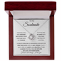 To My SOULMATE | Forever & Always I Love You (Love Knot Necklace) - ALL4THEGIFTOFIT