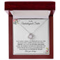 To My Unbiological Sister | Sisters by Heart | Love Knot Necklace - ALL4THEGIFTOFIT