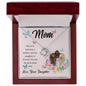 Mom | Best Mom Ever | Love Knot Necklace - Gift for Mother's Day, Birthdays, Holidays, Just Because - ALL4THEGIFTOFIT