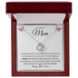 To My Beautiful Mom | You are Loved | Love Knot Necklace - Gift for Mother's Day, Birthdays, Holidays - ALL4THEGIFTOFIT