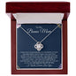 To My Bonus Mom | Life Gave Me the Gift of You | Love Knot Necklace - Gift for Mother's Day, Birthdays, Just Because, Holidays - ALL4THEGIFTOFIT
