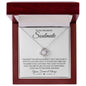 To My Wonderful Soulmate | You Are My Everything | Love Knot Necklace - Gift for Wife, Fiance, Girlfriend - ALL4THEGIFTOFIT