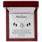 To My Mommy | Close To Your Heart | Love Knot Necklace - Gift for Wife, Soulmate, Fiancée , Girlfriend - ALL4THEGIFTOFIT