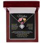 Mother | Loved & Forever Treasured | With All My Love | Love Knot Necklace - ALL4THEGIFTOFIT