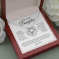 To My Lovely Daughter | My Last Breath - Dad | Love Knot Necklace - ALL4THEGIFTOFIT