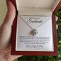 To My Wonderful Soulmate | You Are My Everything | Love Knot Necklace - Gift for Wife, Fiance, Girlfriend - ALL4THEGIFTOFIT
