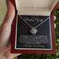 To My Badass Wife | You Are My Queen | Love Knot Necklace - ALL4THEGIFTOFIT
