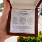 To My Lovely Daughter | My Last Breath - Dad | Love Knot Necklace - ALL4THEGIFTOFIT