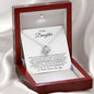 To My Daughter | Life Gave Me the Gift of You | Love Knot Necklace - ALL4THEGIFTOFIT