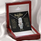 To My Daughter | Never Forget That I Love You | Love Knot Necklace - ALL4THEGIFTOFIT