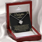 To My Daughter | I Believe In You | Love Knot Necklace - ALL4THEGIFTOFIT