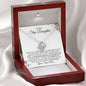 To My Step Daughter | You are My Greatest Gift | Love Knot Necklace - ALL4THEGIFTOFIT