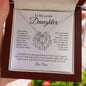 To My Lovely Daughter | My Last Breath - Dad | Love Knot Necklace - ALL4THEGIFTOFIT