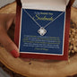 To My Smokin' Hot Soulmate | Through My Eyes | Love Knot Necklace - Gift for Wife, Fiance, Girlfriend - ALL4THEGIFTOFIT