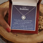 To My Soulmate | You're My Everything | Love Knot Necklace - Gift for Wife, Fiance, Girlfriend - ALL4THEGIFTOFIT