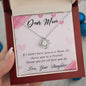 Dear Mom | Thank You | Love Knot Necklace - Gift for Mother's Day, Birthdays, Holidays, Just Because - ALL4THEGIFTOFIT