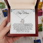 To My Step Mom | Thank You for Loving Me | Love Knot Necklace - Gift for Mother's Day, Birthdays, Holidays - ALL4THEGIFTOFIT