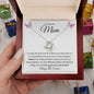 To My Beautiful Mom | You are Loved | Love Knot Necklace - Gift for Mother's Day, Birthdays, Holidays - ALL4THEGIFTOFIT