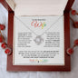 to My Beautiful Wife | You Are My Love | Love Knot Necklace - Gift for Soulmate, Birthday, Anniversary - ALL4THEGIFTOFIT