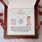 To My Wife | You'e My Everything | Love Knot Necklace - Gift for Soulmate, Valentine's, Birthday, Anniversary - ALL4THEGIFTOFIT