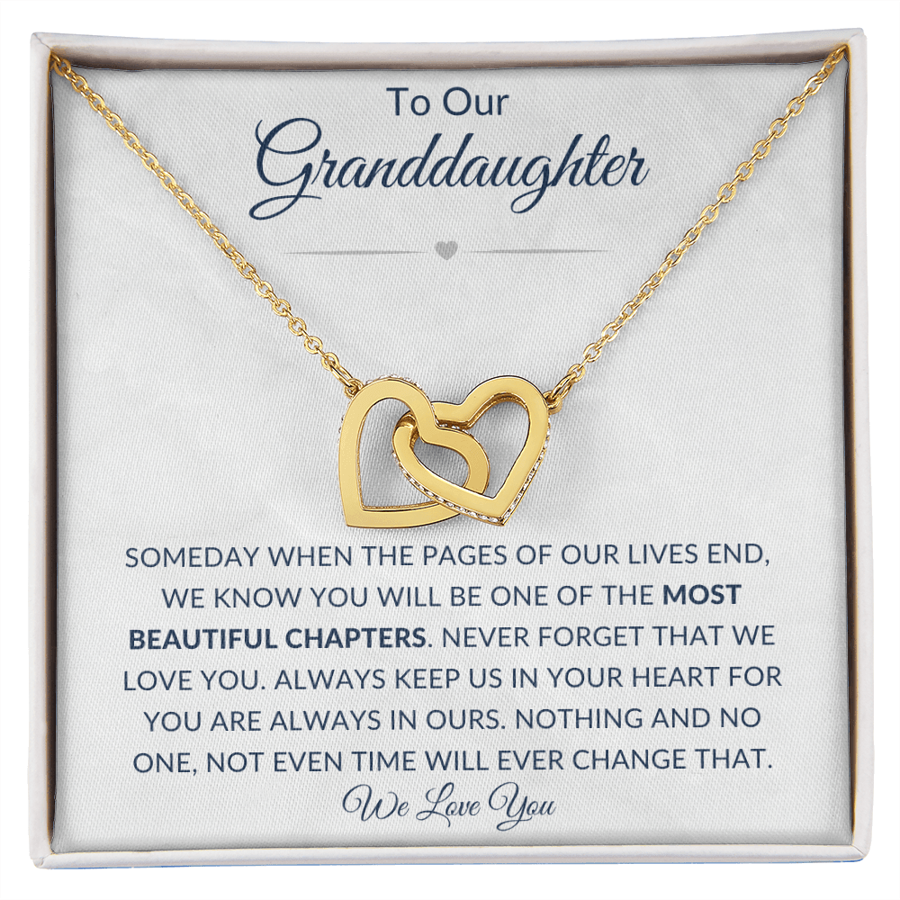 To Our Granddaughter | You Are Always In Our Hearts - ALL4THEGIFTOFIT