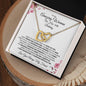 To An Amazing Woman On Her 30th Birthday | Interlocking Hearts Necklace - ALL4THEGIFTOFIT