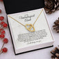 To My Unbiological Aunt | Life Gave Me the Gift of You | Interlocking Hearts Necklace - ALL4THEGIFTOFIT