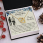 Dear Beautiful Granddaughter | I've Loved You | Interlocking Hearts Necklace - Gift for Birthday - ALL4THEGIFTOFIT