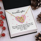 To My Granddaughter | Never Forget That I Love You - Mimi | Interlocking Hearts Necklace - Gift for Birthdays, Graduation, Holidays - ALL4THEGIFTOFIT