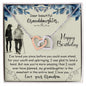 Dear Beautiful Granddaughter | I've Loved You | Interlocking Hearts Necklace - Gift for Birthday - ALL4THEGIFTOFIT