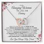 To An Amazing Woman On Her 30th Birthday | Interlocking Hearts Necklace - ALL4THEGIFTOFIT