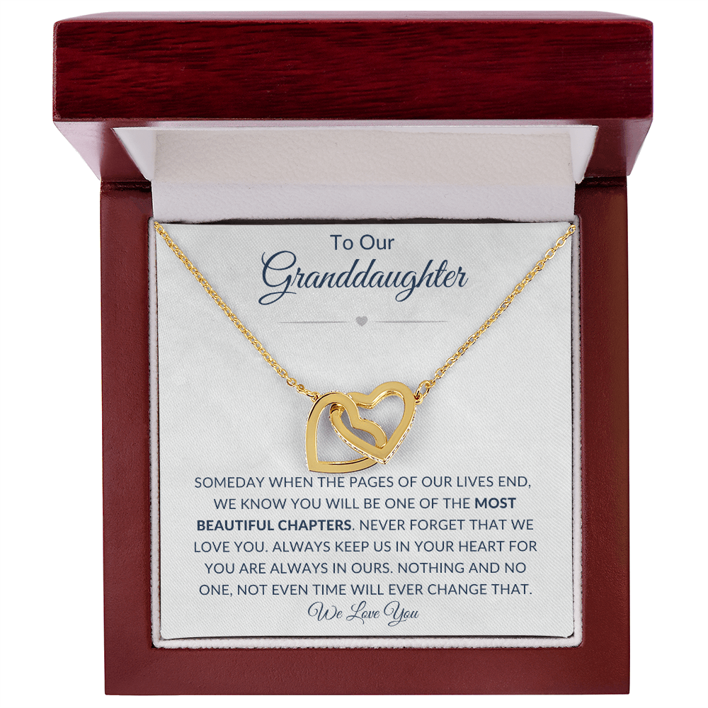 To Our Granddaughter | You Are Always In Our Hearts - ALL4THEGIFTOFIT
