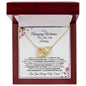 To An Amazing Woman On Her 30th Birthday | Interlocking Hearts Necklace - ALL4THEGIFTOFIT