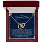 To My Bonus Mom | Life Gave Me the Gift of You | Interlocking Hearts Necklace - ALL4THEGIFTOFIT